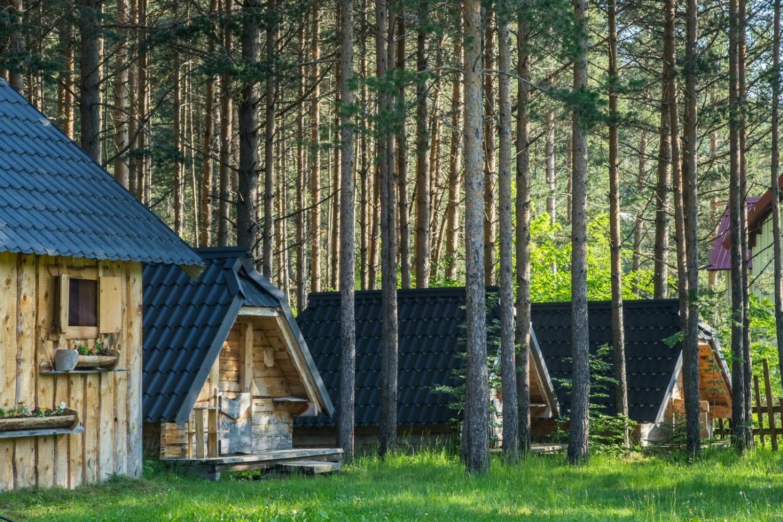 Eco Camp Chalets Pod Gorom Žabljak エクステリア 写真